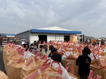 군위군, 공공비축미곡 건조벼 매입 시작