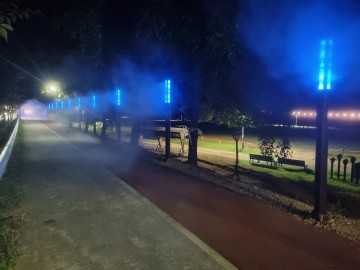 의성군, 구봉공원 쿨링포그 산책길 조성