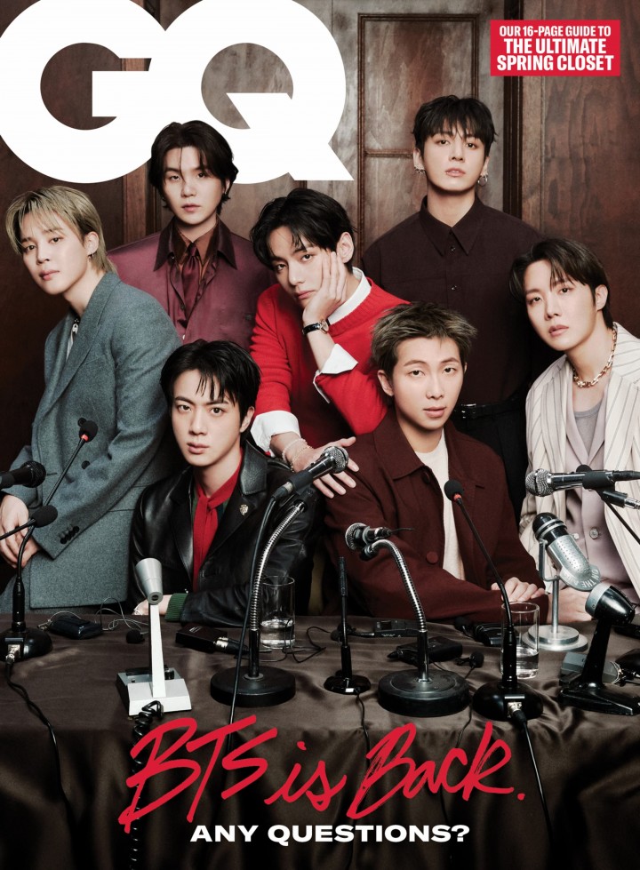 [연예] BTS, 정규 5집 '아리랑' 앞두고 전 세계 15개국 GQ 표지 장식… "팀이 우리의 정체성"