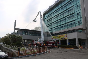 고흥119안전센터, 민방위의 날 전국화재 대피훈련 실시