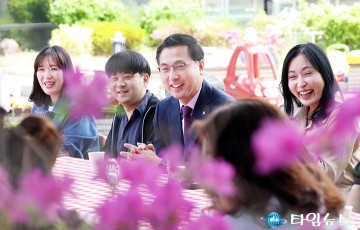 박희조 동구청장, 올해 첫 ‘영유아 부모와 함께하는 소통간담회’ 개최