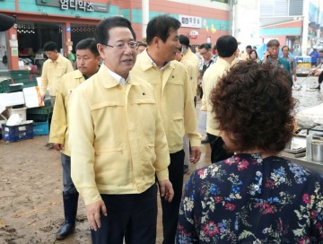 김영록 전남도지사, “재해 구호 빈틈 없도록 세심한 지원" 당부 