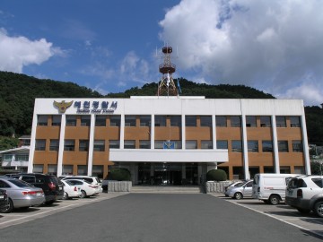 예천경찰서,   사고 멧돼지 사살!!