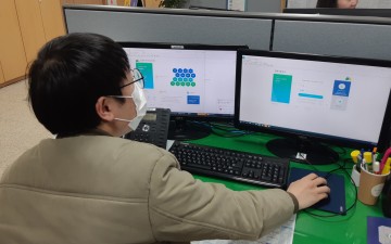  '전 대원 대상 사이버교육 실시'하는 영주시 민방위
