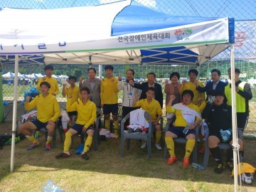  충북도의회 행정문화위원회  제37회 전국장애인체전 충북선수단 격려