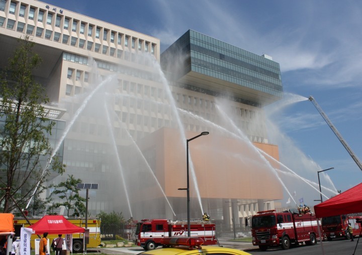 세종시, 테러대비 긴급구조종합훈련 실시