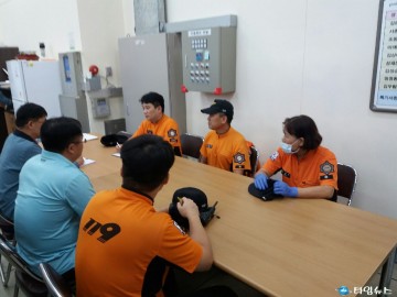 광양 금호119안전센터, 이순신대교 현지적응훈련 실시