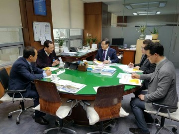 김항곤 군수, 배재만 의장 사드배치와 관련한 협의 위해 국방부 방문