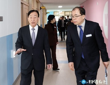 설동호 대전시교육감, 대전 신설 학교 개교 준비 현장점검