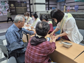 대전을지대학교병원, ‘천사(1004)데이 간호 봉사’ 펼쳐
