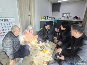 충북남부보훈지청, 연말 맞이 100세 이상 고령 보훈가족 위문 실시