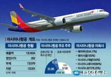 아시아나 매각공고 임박…잠재적 인수 후보군으SKㆍ롯데ㆍ한화ㆍGSㆍCJ그룹 