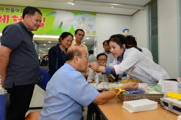 라오스 비엔티안주 보건국장 일행 영주시 방문