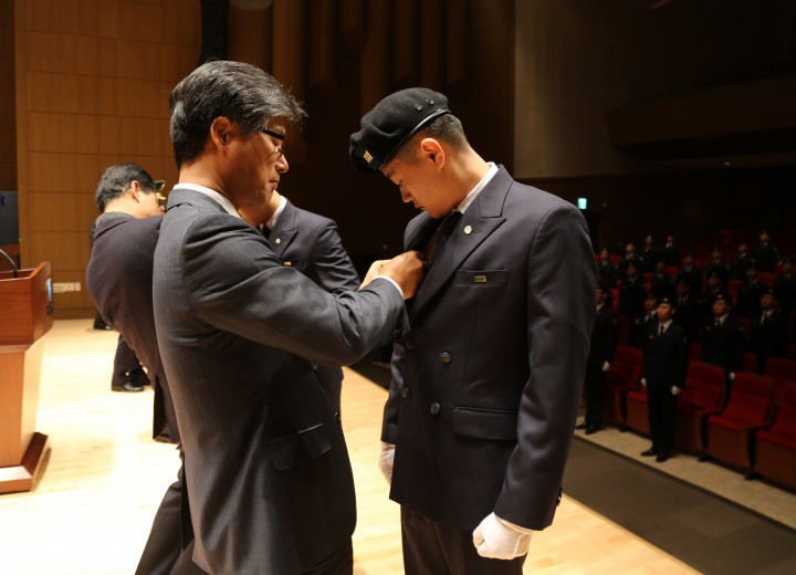 금오공대 학군단, 55기 승급 및 56기 입단식 개최