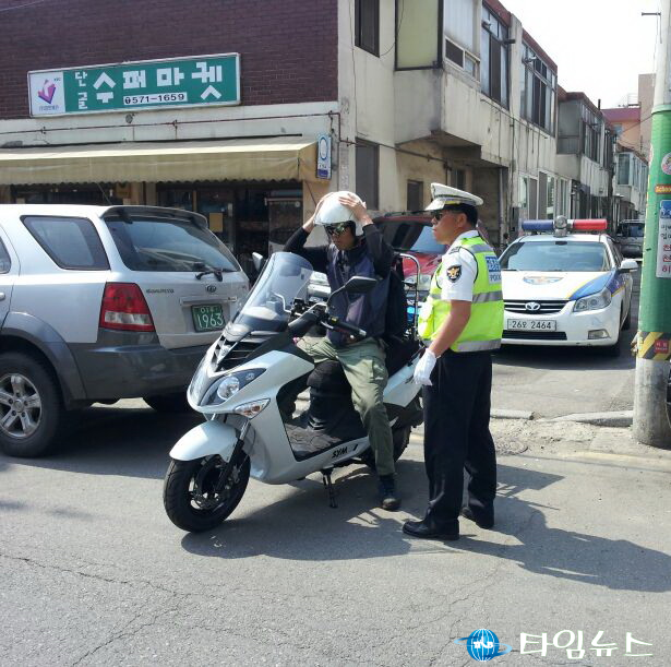 인천서부서, 도로위 존중문화 캠페인
