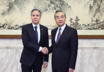 美 블링컨 "오해·오판 피해야"…中왕이 "발전 억압 말라"