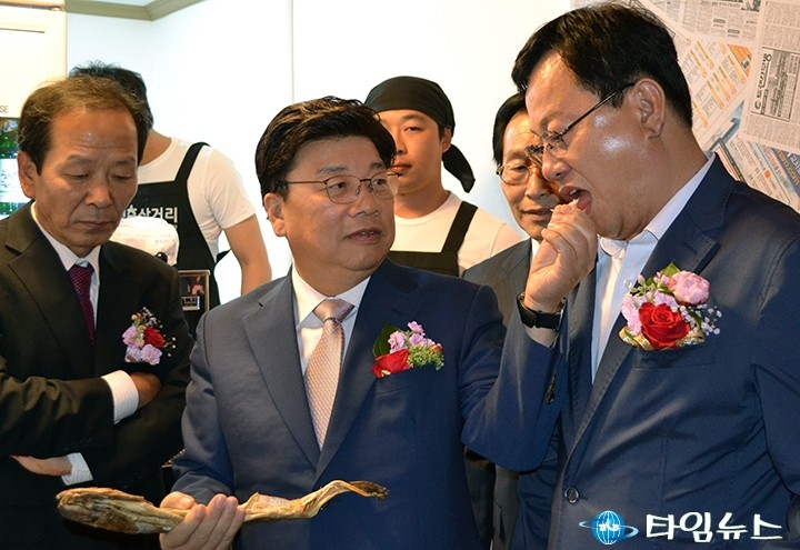 권선택 대전시장, 이은권 의원 먹태가 어떤가?