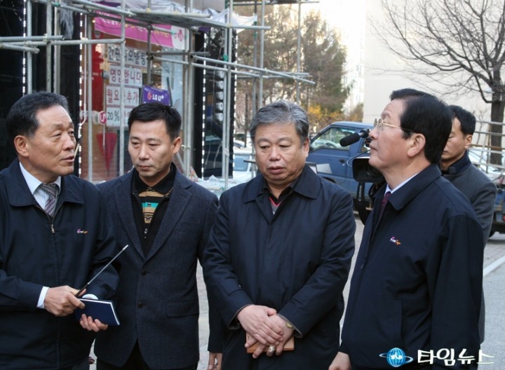 장종태 서구청장, 현장에서 주민들과 소통!