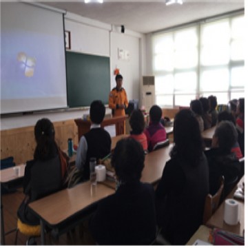 보성소방서, 홍지중고등학교 찾아가는 소방안전교육