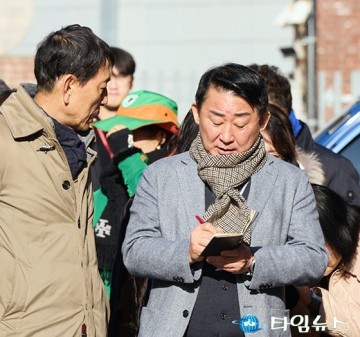 서철모 서구청장, 갈마·만년 소통투어…300억 정비사업 점검