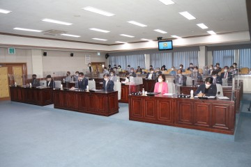 상주시의회, 제208회 제1차 정례회 개회