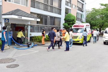 문경시, 여름철 집중호우 대비 저지대 침수대피훈련