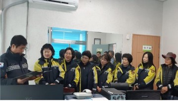 광양소방서 광영119안전센터, 옥곡의용소방대 교육훈련 실시