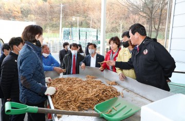 안동시의회 문화복지위원회, 우수한약재유통센터 현장방문