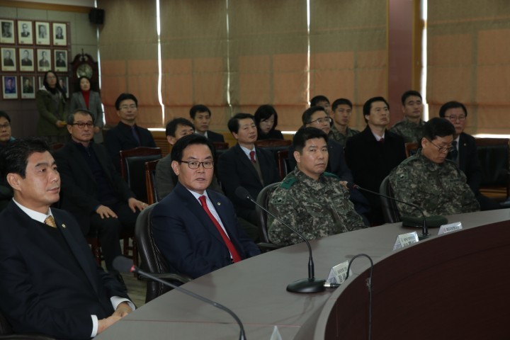 칠곡군 통합방위협의회, 50사단 위문