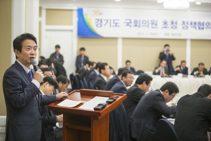 남경필 경기도지사 도정 주요 현안 국회의원 협조 요청