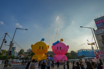 대전관광공사, 꿈돌이·꿈씨패밀리 ‘대전 0시 축제’에서 폭발적인 인기