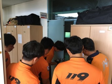 보성소방서 현장대응단, 시건 개방 훈련