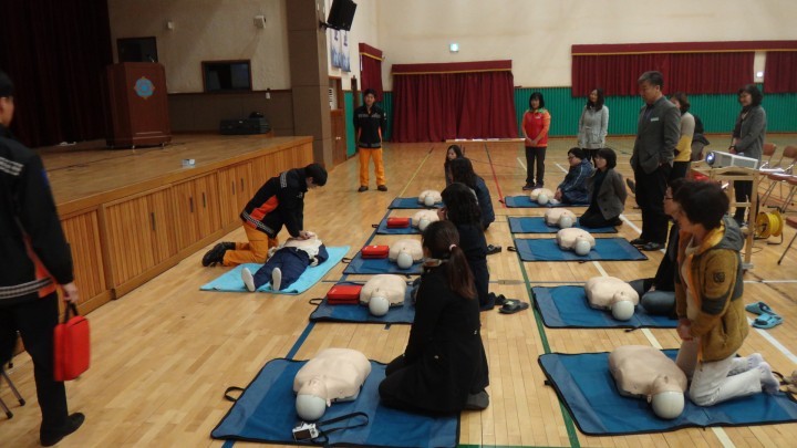 후포초등학교 심폐소생술 교육
