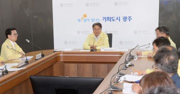 강기정 광주시장, “폭염 대응 시민안전 최우선하라" 