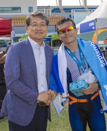 구례군, 아이언맨 구례 코리아 대회 열려