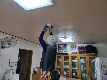 경로당 IoT기반 무선화재감지기 설치