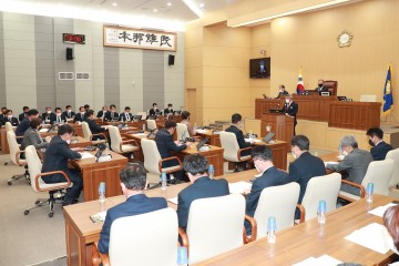 제260회 예천군의회 제2차 정례회 개회