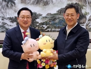이장우 대전시장, ‘中 시안시’ 올해도 0시 축제 초청