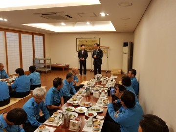 대전 중구의회, 중부모범운전자회 임원 초청 간담회 개최