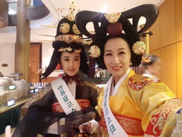 타임뉴스 '나유란 문화예술국장'...'한류월드스타 궁중코리아대회' 미시즈 '선'으로 당선 