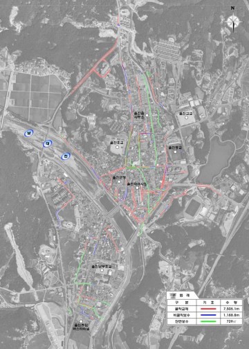 노후하수관로 정비로 울진군 쾌적한 주거환경 조성