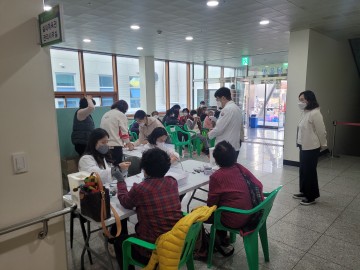 전남대 노화과학연구소, 곡성군서 의료봉사 실시