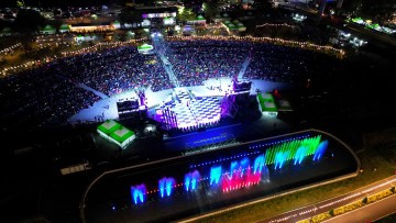 장성군, '장성 황룡강 가을꽃축제' 공연 열기로 ‘후끈’