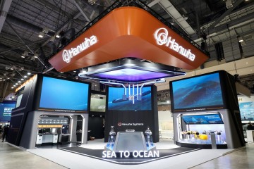 한화시스템, 국제해양방위산업전서 해양무기체계 선보여