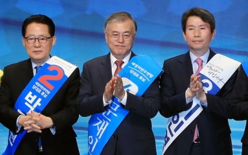  새정치민주연합 차기 당대표 박지원-문재인-이인영 '삼파전'  