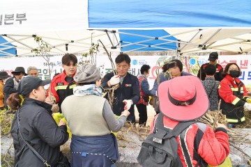 산소카페 청송군, 청정 산림을 지키자!