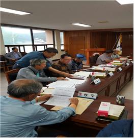남원서 산동파출소, 이장단 상대  주민밀착형 탄력순찰 설명회 실시