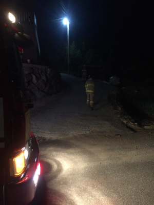 보성소방서, 보성은빛복지센터 야간 불시출동 훈련