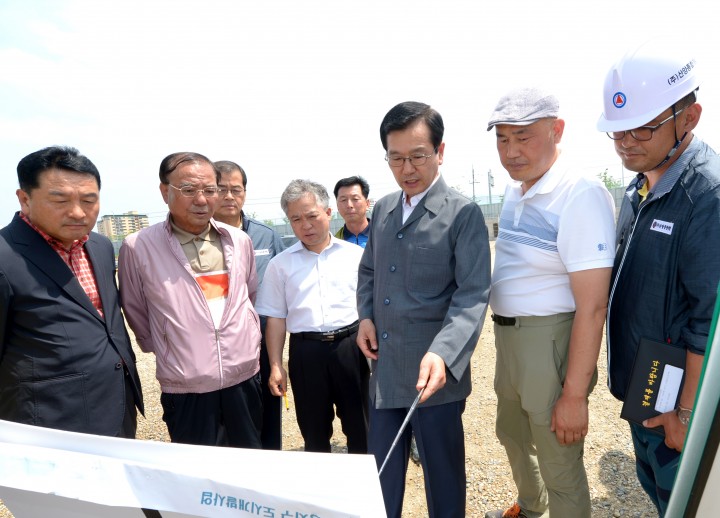 이홍기 거창군수 주요사업장 현장지도·점검
