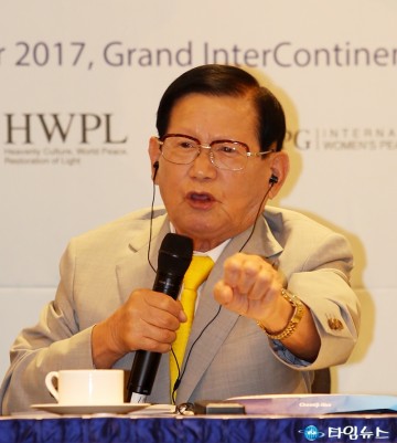 이만희 HWPL 대표, 평화의 해법은 ‘지구촌 전쟁종식 평화 선언문’